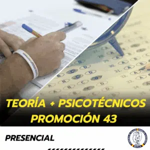 Teoría + Psicotécnicos - Presencial